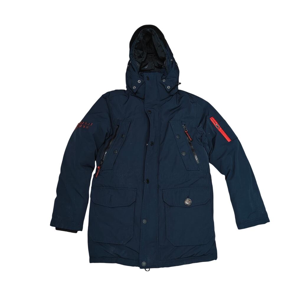 SuperDry Premium Down Alps Parka Jacket Womens Large